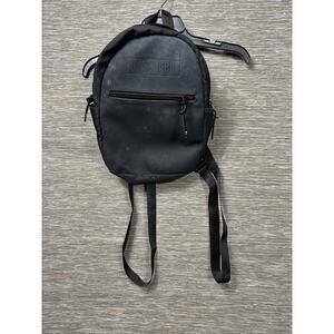 Gymshark Backpack Unisex Medium Black Gym Sports Zip Pockets Adjustable Straps